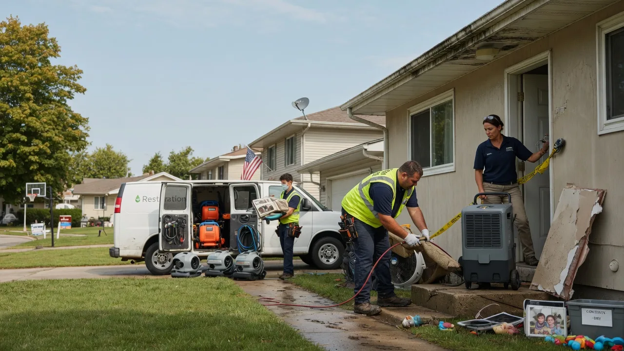 Water Damage Restoration in Logan, KS near me